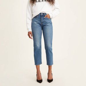 Levi’s Wedgie Straight Jeans- Medium Wash Size 29